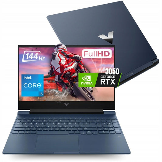 LAPTOP dla GRACZA HP VICTUS 15 i5-12450H 32GB 1TB RTX3050 144Hz IPS FHD W11