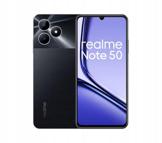 Smartfon realme Note 50 3/64GB LTE 6,74'' 13Mpix Grafitowy Midnight Black